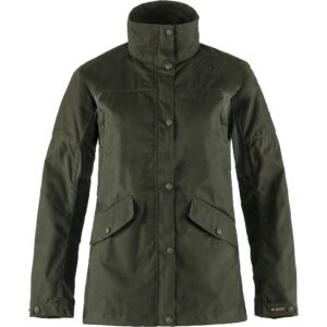 Dámska bunda Fjällräven Forest Hybrid – Dark Olive L-Obuv a oblečenie > FJÄLLRÄVEN oblečenie > Bundy a mikiny FJÄLLRÄVEN