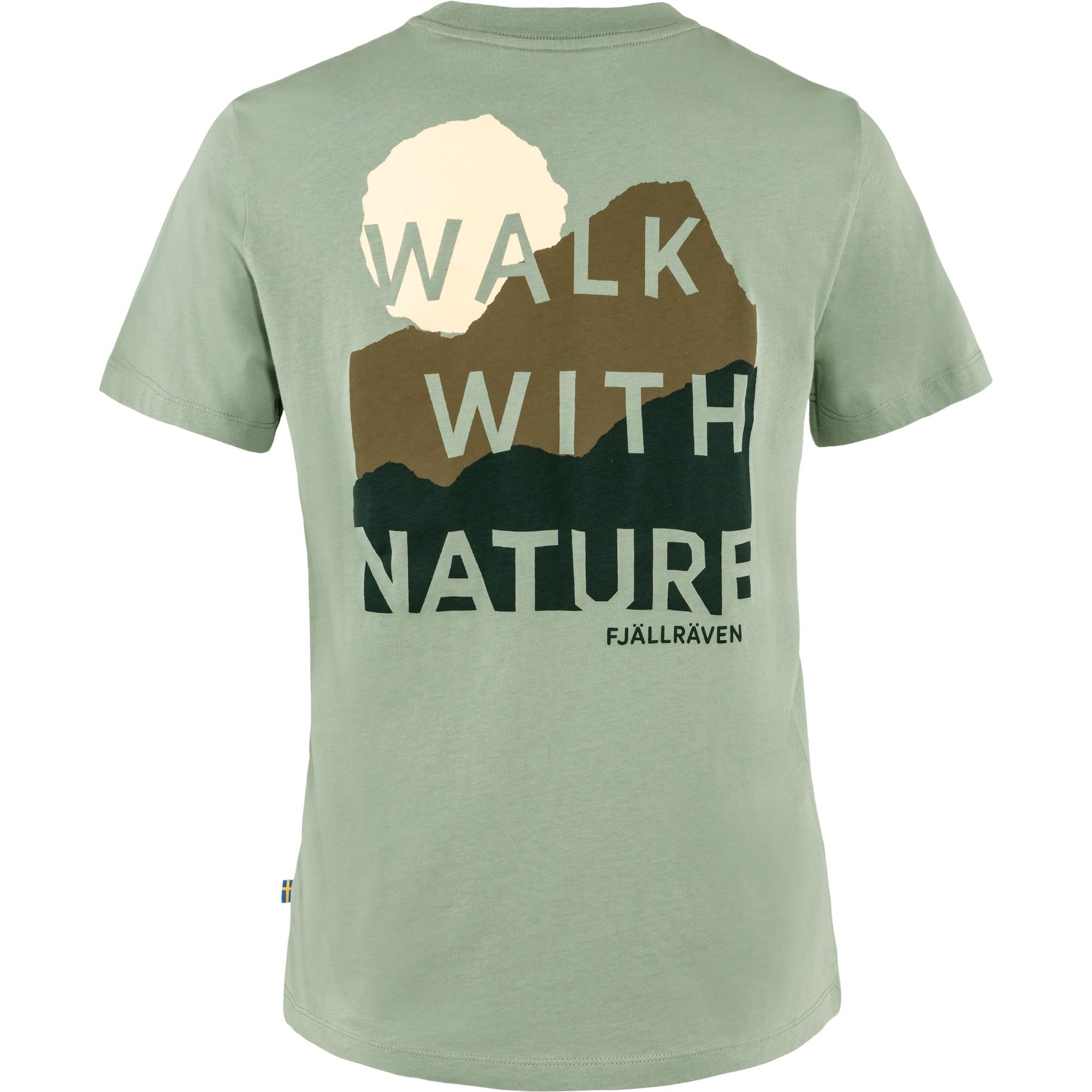 Dámske tričko Fjällräven Nature – Sage Green XS-Košele a tričká FJÄLLRÄVEN – Obrázok 2