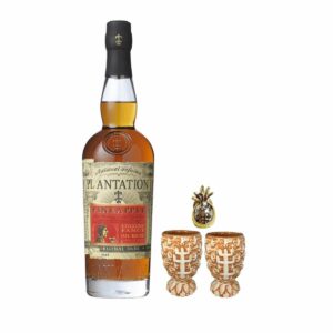 Plantation Pineapple + 2 x Plantation - Stiggins Shot Glass + Plantation - špendlík ananás - PLANTATION / PLANTERAY