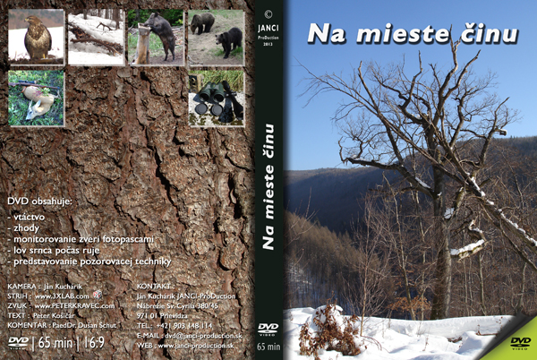 DVD - Na mieste činu-Poľovnícke potreby > Poľovnícke filmy