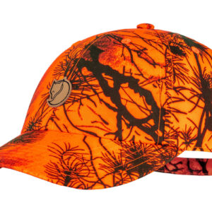 Šiltovka Fjällräven Lappland Camo Cap – Orange Camo L/XL-Obuv a oblečenie > FJÄLLRÄVEN oblečenie > Doplnky FJÄLLRÄVEN