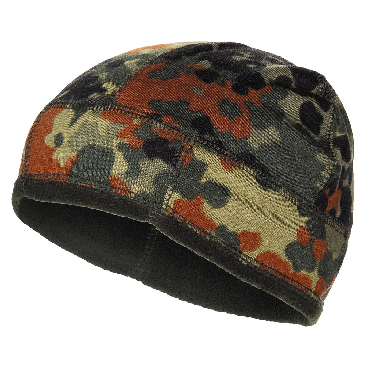 Čiapka zimná BW fleece MFH 10859V - flecktarn