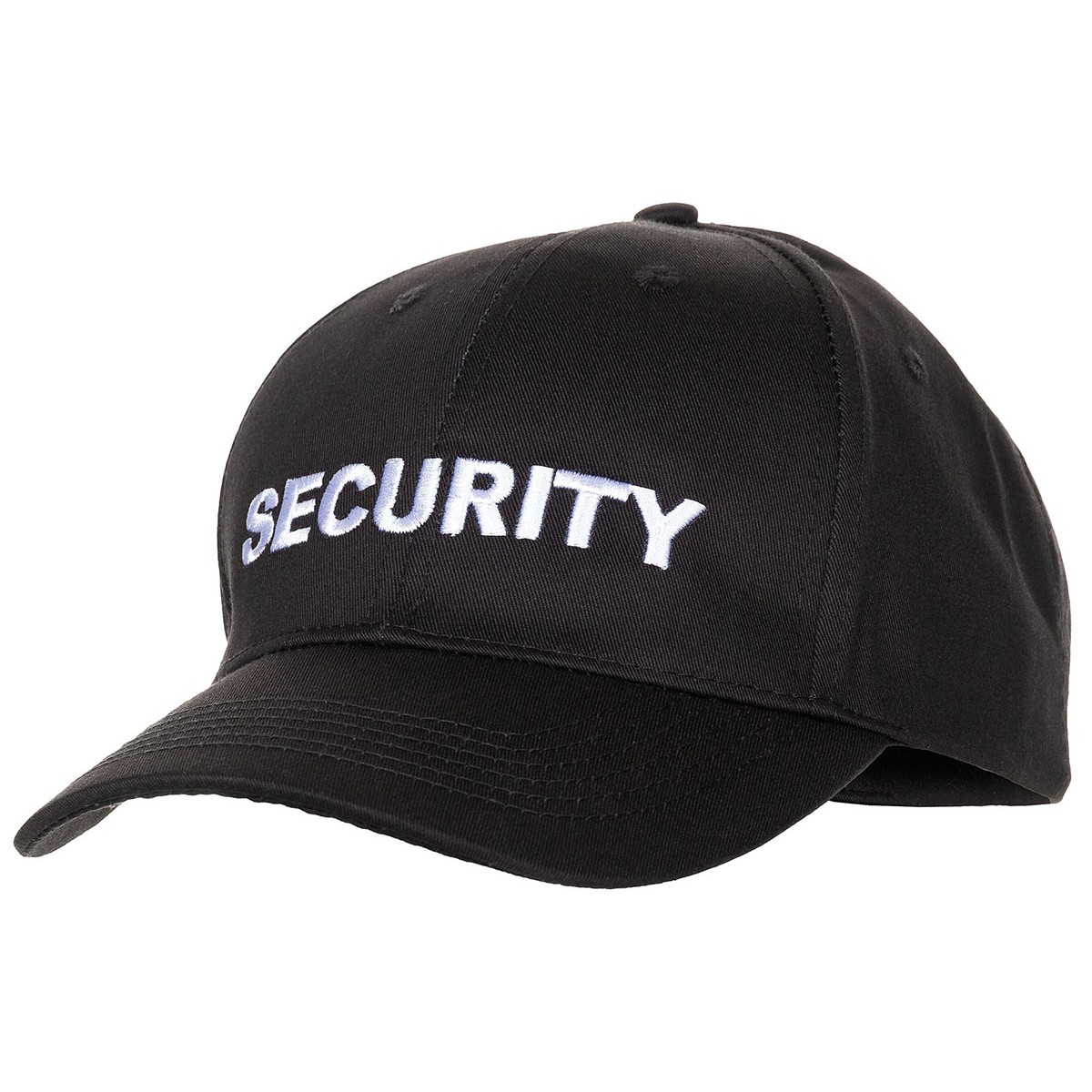 Šiltovka baseball SECURITY MFH 10280 - čierna