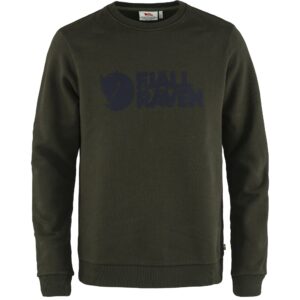 Pánska mikina Fjällräven Logo sweater Deep forest 2XL-Obuv a oblečenie > FJÄLLRÄVEN oblečenie > Bundy a mikiny FJÄLLRÄVEN