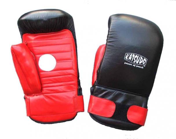 Lapy boxovacie "Katsudo Trainer" - červené