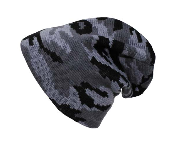 Čiapka pletená Beanie MFH 10931U jemná - camo