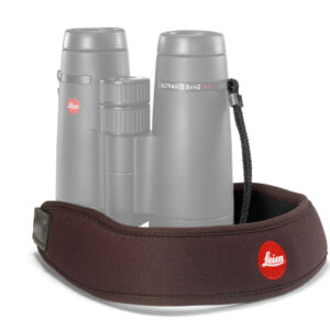 Neoprénový binokulárny popruh na krk Leica - čokoládovo hnedý-Optika > LEICA optika > Príslušenstvo LEICA