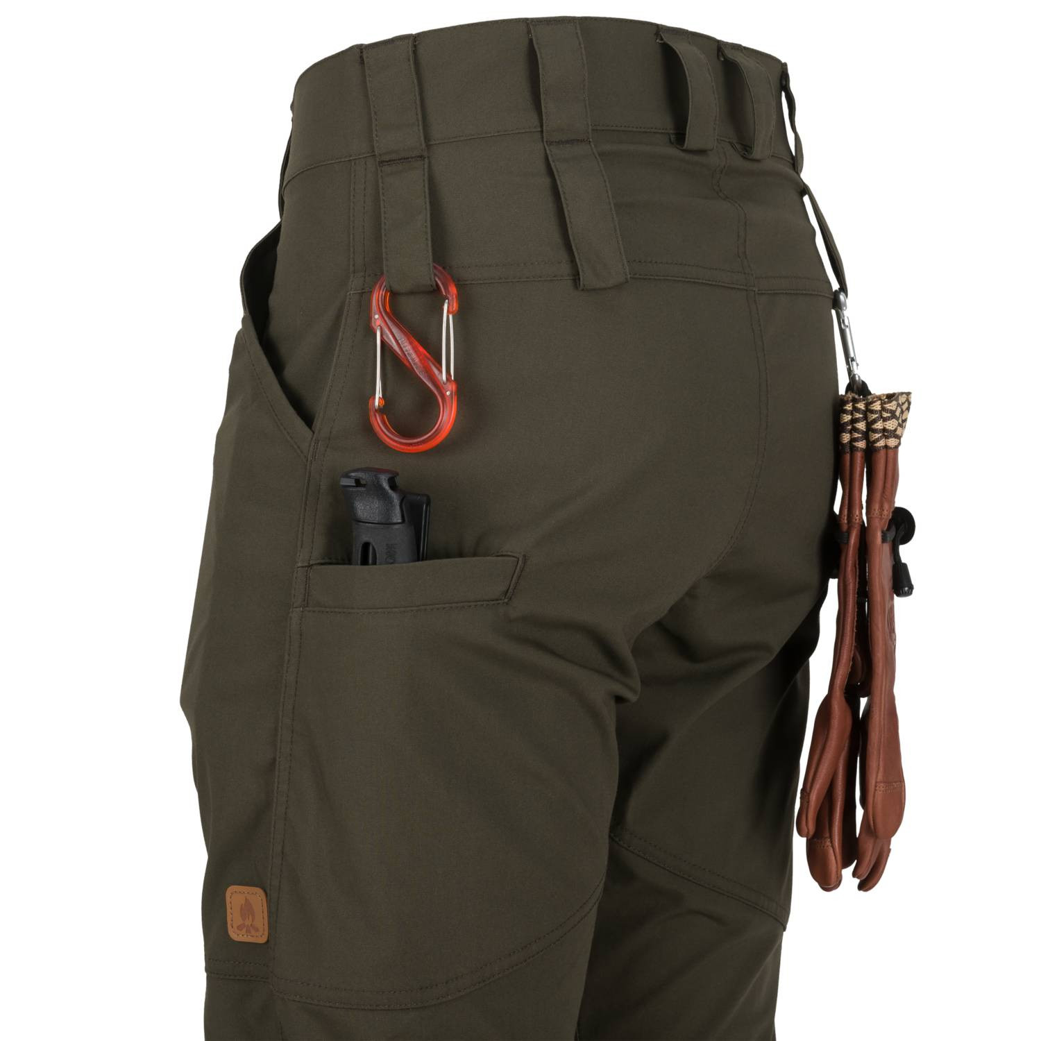 Nohavice Helikontex Woodsman Taiga Green/Black S- – Obrázok 2
