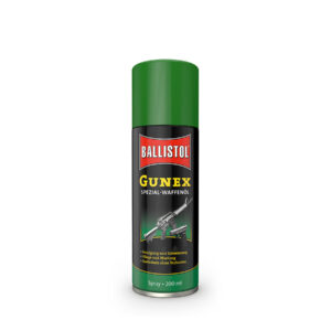 Olej na zbrane v spreji Ballistol Gunex 200 ml-Poľovnícke potreby > Zbrane a strelivo > Doplnky pre zbrane > Čistenie zbraní
