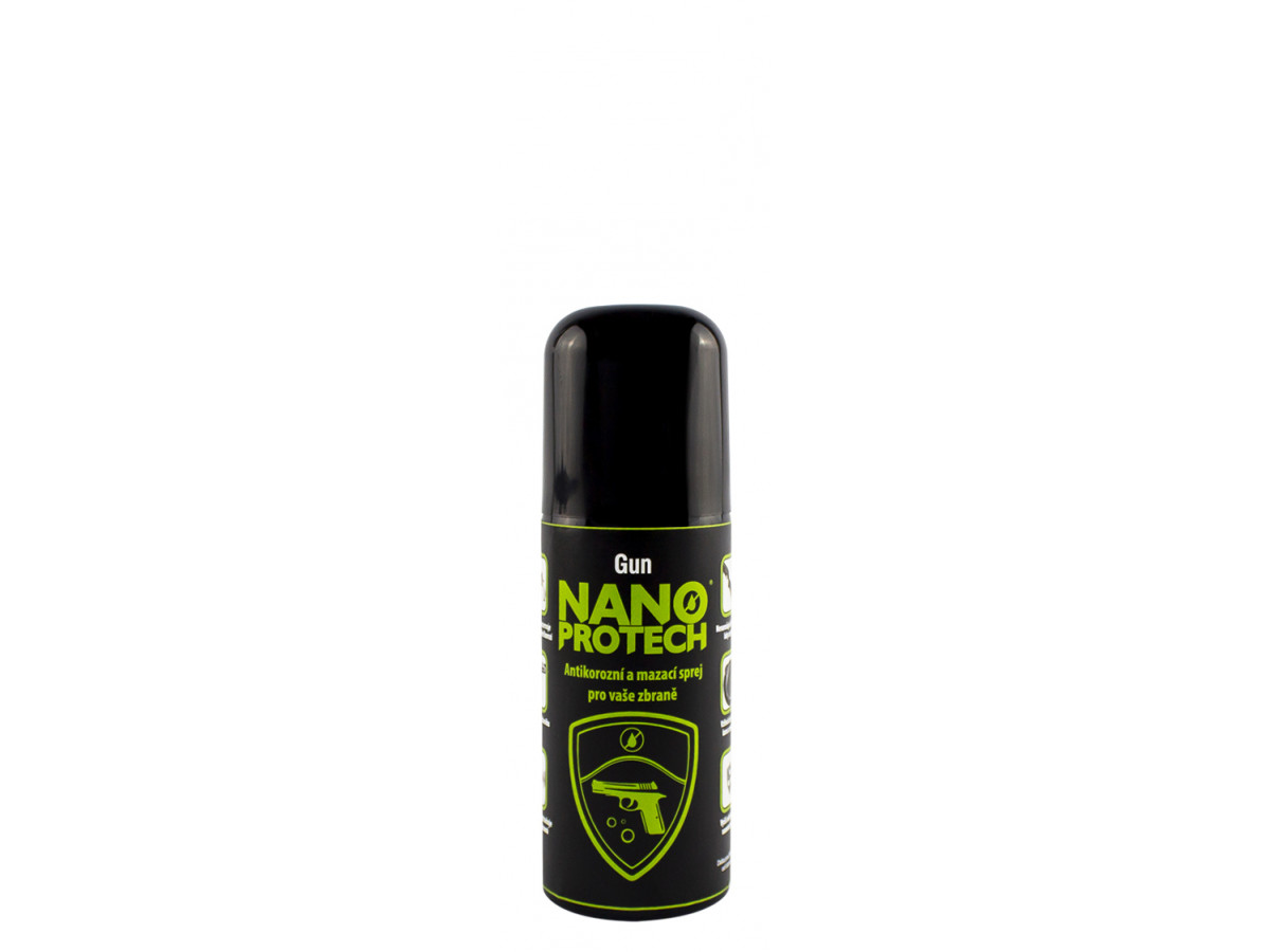 Olejový sprej na zbrane Nanoprotech Gun 75 ml-Poľovnícke potreby > Zbrane a strelivo > Doplnky pre zbrane > Čistenie zbraní