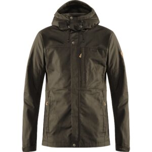 Pánska bunda Fjällräven Kaipak – Dark Olive 2XL-Obuv a oblečenie > FJÄLLRÄVEN oblečenie > Bundy a mikiny FJÄLLRÄVEN