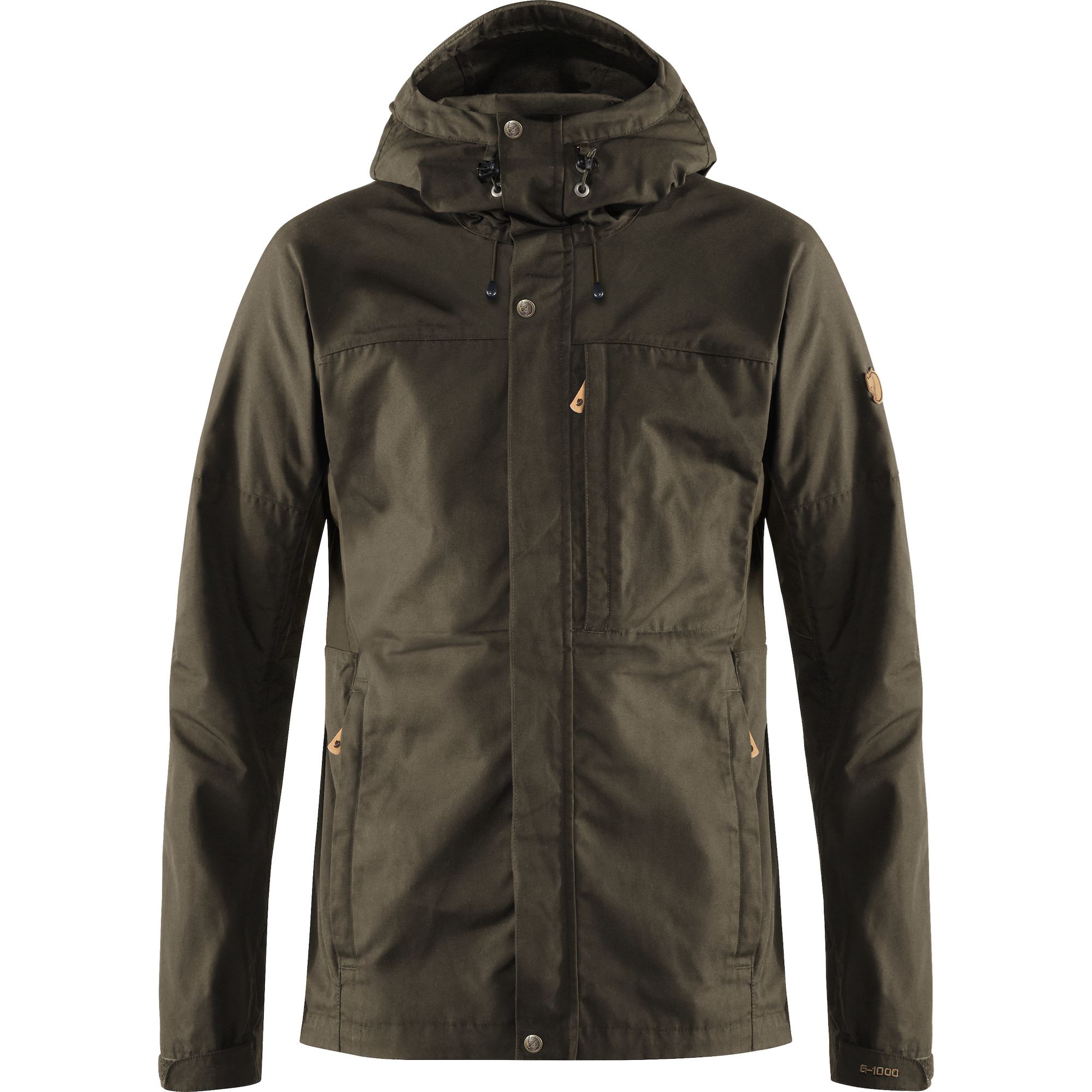 Pánska bunda Fjällräven Kaipak – Dark Olive 2XL-Obuv a oblečenie > FJÄLLRÄVEN oblečenie > Bundy a mikiny FJÄLLRÄVEN