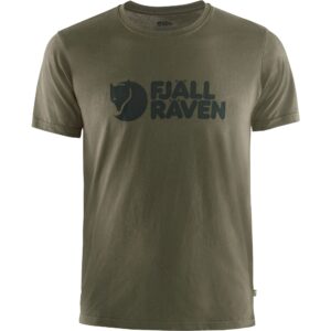 Pánske tričko Fjällräven s logom – Dark Olive 2XL-Obuv a oblečenie > FJÄLLRÄVEN oblečenie > Košele a tričká FJÄLLRÄVEN