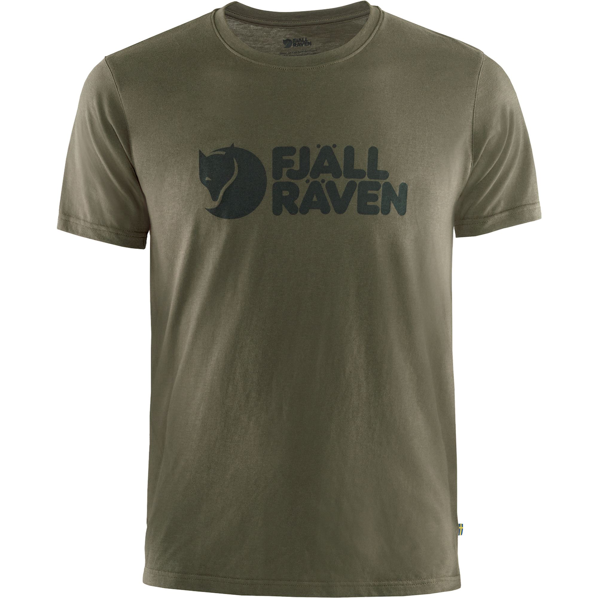 Pánske tričko Fjällräven s logom – Dark Olive 2XL-Obuv a oblečenie > FJÄLLRÄVEN oblečenie > Košele a tričká FJÄLLRÄVEN
