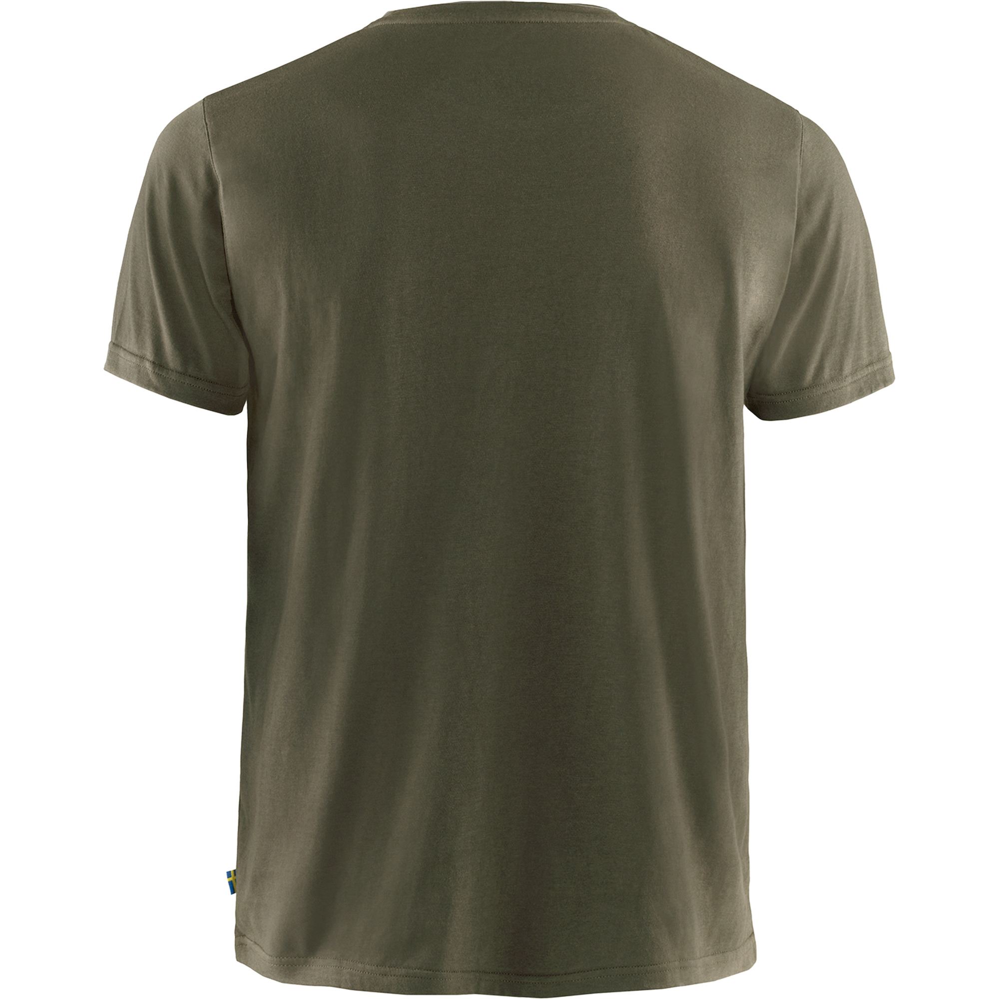 Pánske tričko Fjällräven s logom – Dark Olive M- – Obrázok 2