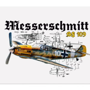 Podložka pod myš - Messerschmitt Bf 109