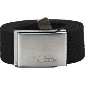 Opasok Fjällräven Canvas Belt – Black-Obuv a oblečenie > FJÄLLRÄVEN oblečenie > Doplnky FJÄLLRÄVEN