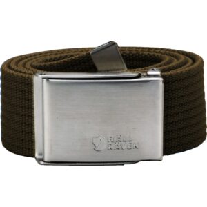 Opasok Fjällräven Canvas Belt – Dark Olive-Obuv a oblečenie > FJÄLLRÄVEN oblečenie > Doplnky FJÄLLRÄVEN