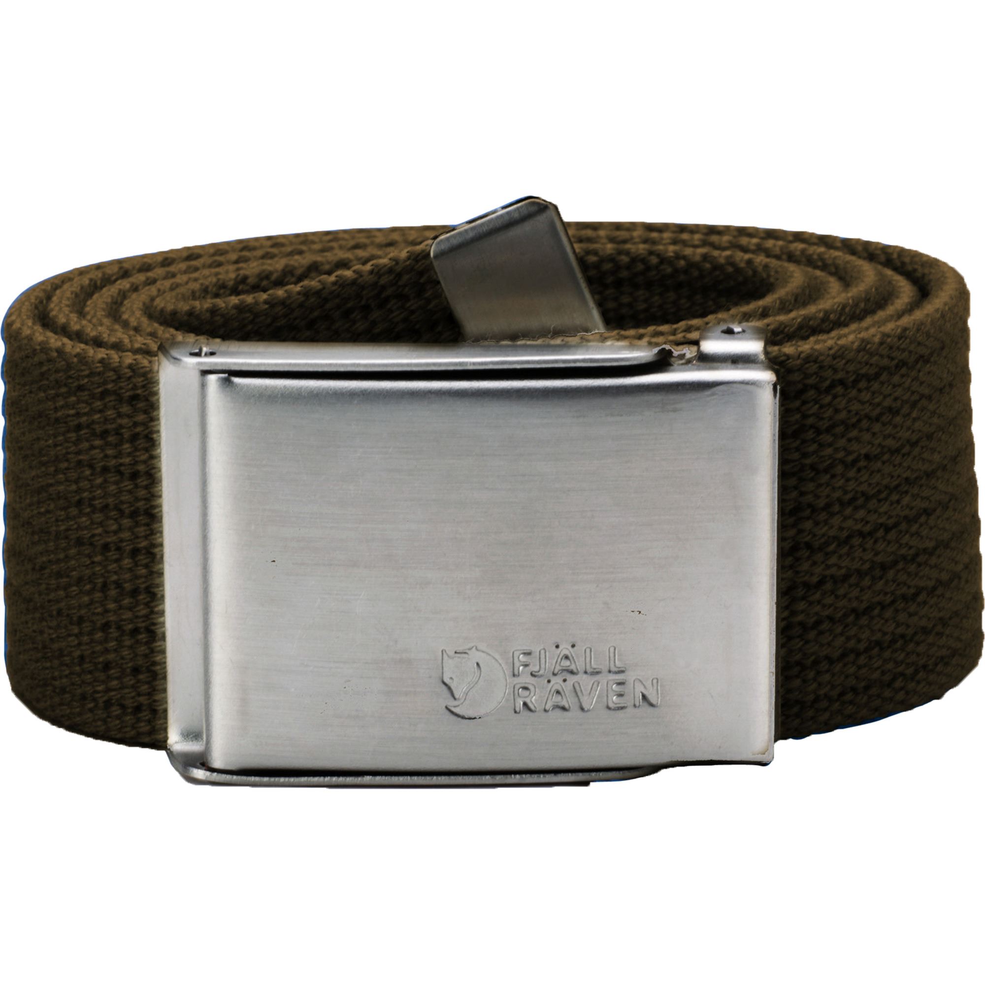 Opasok Fjällräven Canvas Belt – Dark Olive-Obuv a oblečenie > FJÄLLRÄVEN oblečenie > Doplnky FJÄLLRÄVEN
