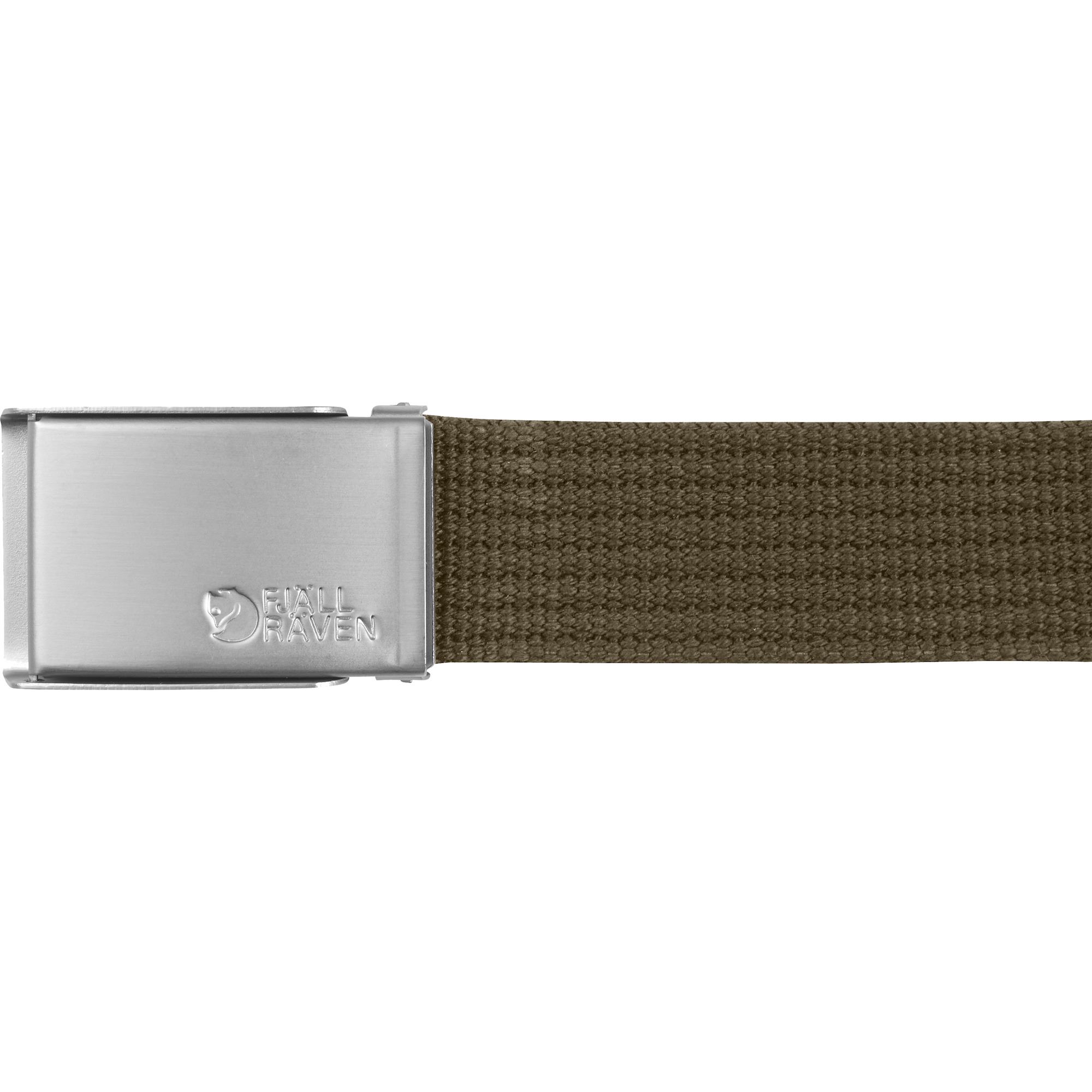 Opasok Fjällräven Canvas Belt – Dark Olive-Doplnky FJÄLLRÄVEN – Obrázok 2