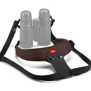 Neoprénový binokulárny popruh na krk Leica Sport - čokoládovo hnedý-Optika > LEICA optika > Príslušenstvo LEICA