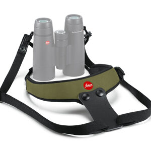 Neoprénový binokulárny popruh na krk Leica Sport - olivovo zelený-Optika > LEICA optika > Príslušenstvo LEICA