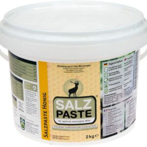 Soľná pasta med - 2kg vedierko-Poľovnícke potreby > Vnadidlá na zver