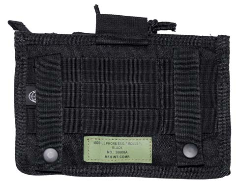 Puzdro na mobilný telefón "MOLLE" MFH 30608A - čierne