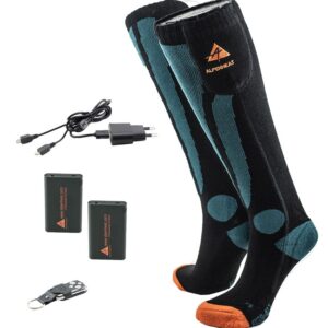 Vyhrievané ponožky Alpenheat FIRE-SKI Merino M-Obuv a oblečenie > ALPENHEAT - vyhrievané oblečenie