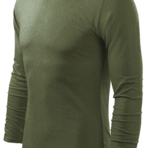 Tričko s dlhým rukávom MALFINI Fit-T Long 160g - khaki olivové