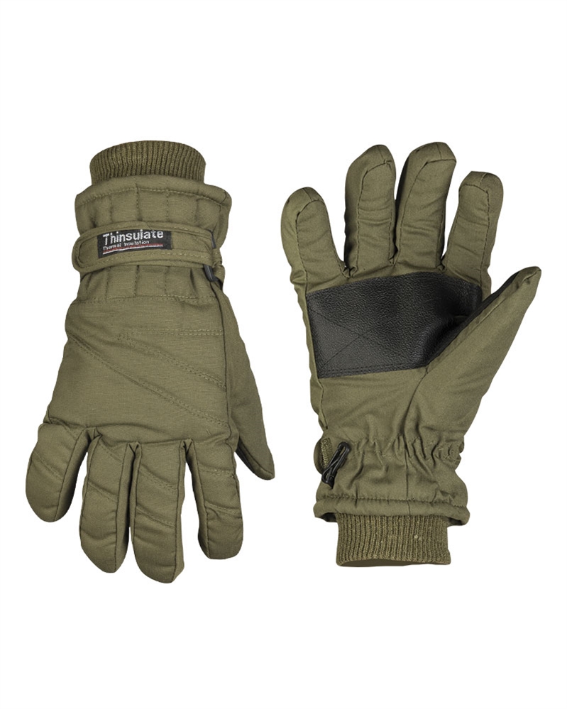 Zimné rukavice Mil-Tec THINSULATE Olivové XXL-Poľovnícke potreby > Army oblečenie a doplnky > Army doplnky > Taktické rukavice