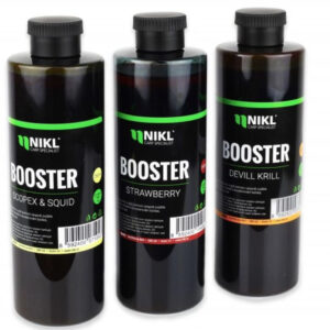 Karel Nikl Booster Scopex a Oliheň 250ml – darček pre rybárov