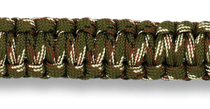 Náramok paracord survival BARBARIC MA 33878-CP - camo