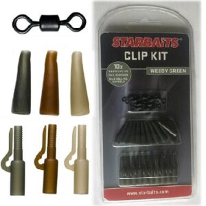 Montáž STARBAITS Clip Kit Set farba hnedá – darček pre rybárov
