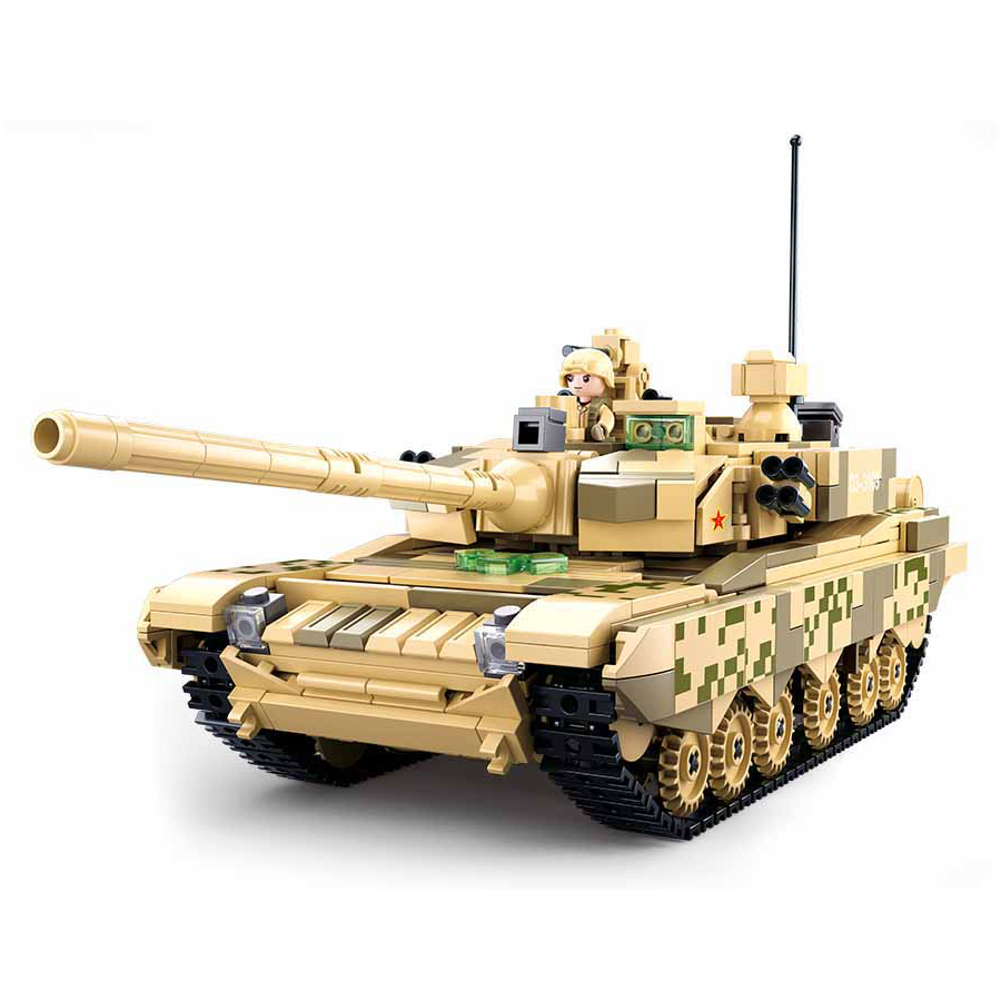 Stavebnica SLUBAN M38-413287 Tank