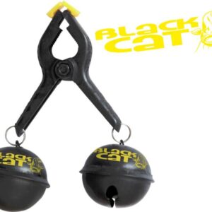 Rolnička Black Cat Big Bells schwarz/ gelb – darček pre rybárov