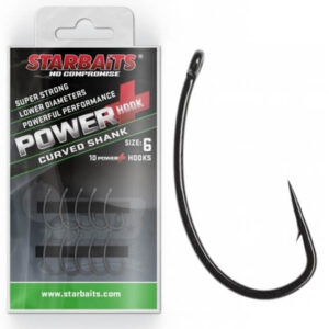 Starbaits Power Hook Curved Shank veľ.4 10ks – darček pre rybárov