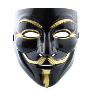 Anonymous maska Vendetta - čierna – tip na darček