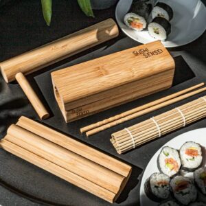Bambusová sada na prípravu sushi – tip na darček