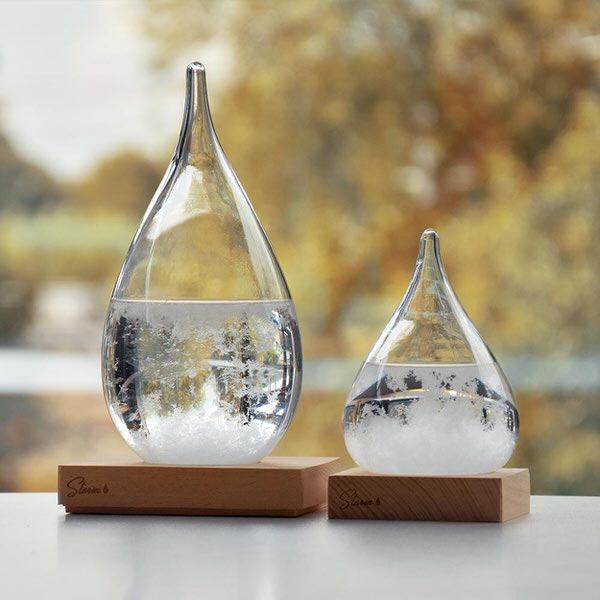 Barometer Storm Glass - veľká kvapka – tip na darček