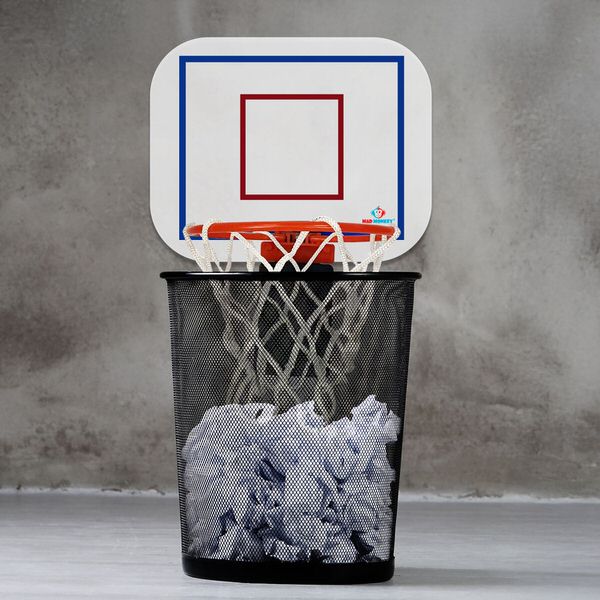 Basketbalový kôš na odpadkový kôš – tip na darček