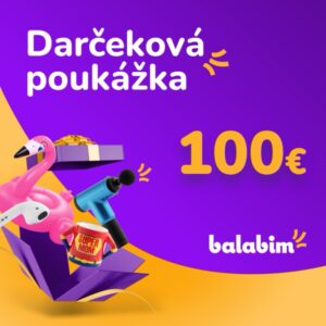 Darčeková poukážka v hodnote 100 EUR – tip na darček