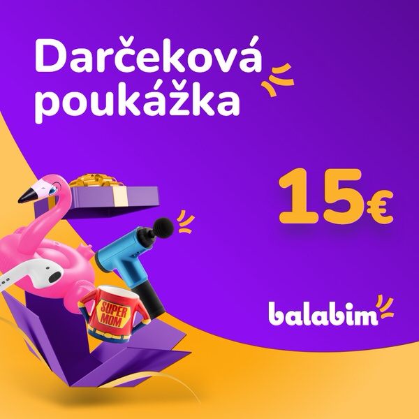 Darčeková poukážka v hodnote 15 EUR – tip na darček
