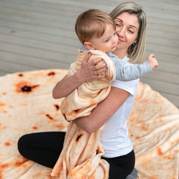 Deka tortilla 120 cm – tip na darček