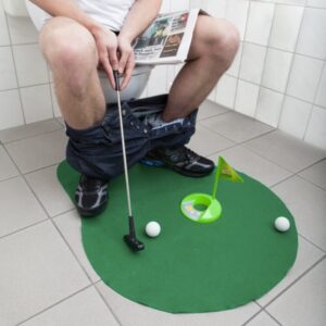 Golf na WC – tip na darček