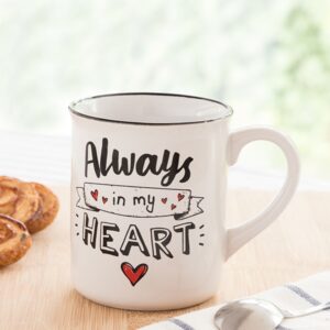 Hrnček Always in my heart – tip na darček