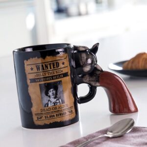 Hrnček revolver Wanted – tip na darček