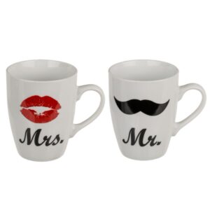 Hrnčeky Mr a Mrs – tip na darček