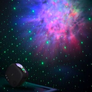 Inteligentný laserový projektor hviezd s Bluetooth reproduktorom – tip na darček