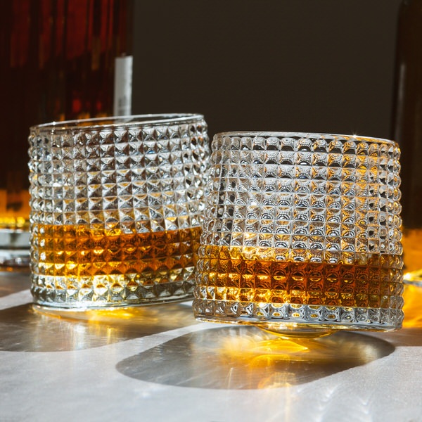 Krištáľové poháre na whisky (2 kusy) – tip na darček